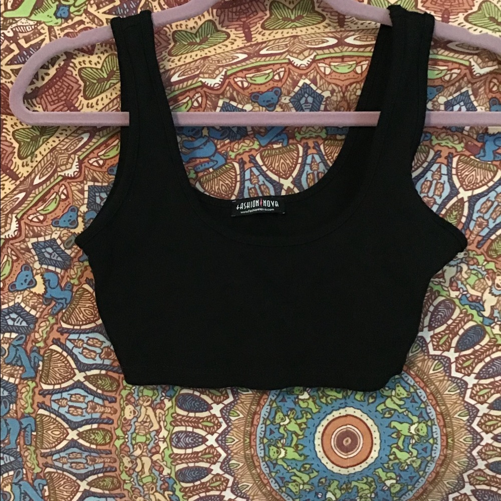 Crop top by fashion nova